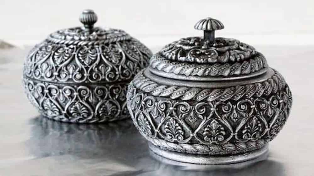 خرید ظروف نقره قدیمی در تهران