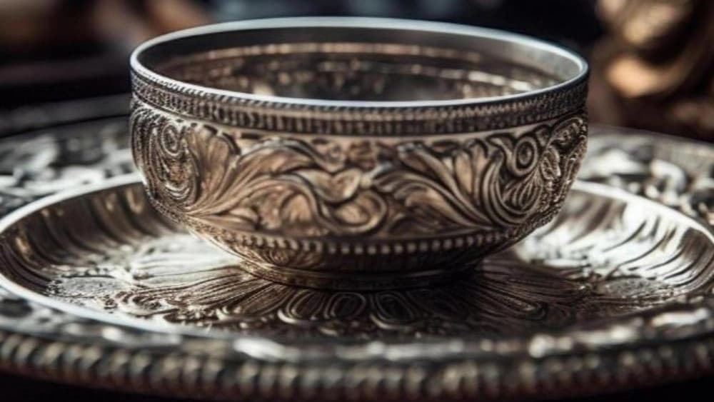 خرید ظروف نقره قدیمی در تهران